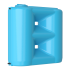 Бак для воды АКВАТЕК Combi W-1500 BW (сине-белый) с поплавком