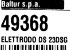Электрод поджига левый (WSO 30-180, Spark 26 DSG, BT 120 DSG 1203V) арт. 49368 (3-18-0920) в Санкт-Петербурге Электрод поджига левый (WSO 30-180, Spark 26 DSG, BT 120 DSG 1203V) арт. 49368 (3-18-0920) в Санкт-Петербурге