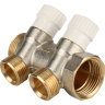 Коллектор распределительный STOUT 1", 2 отвода 3/4"ЕК (SMB 6851 013402)