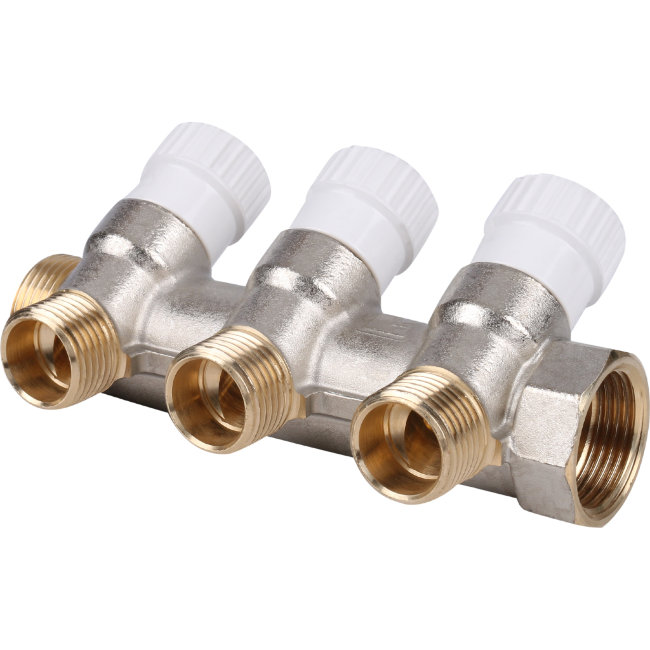 Коллектор распределительный STOUT 3/4", 3 отвода 1/2" (SMB 6851 341203) в Санкт-Петербурге Коллектор распределительный STOUT 3/4", 3 отвода 1/2" (SMB 6851 341203) в Санкт-Петербурге