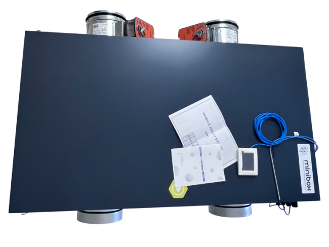 Канальная установка с электрическим нагревом Minibox.E-2050 в Санкт-Петербурге