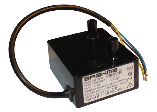Трансформатор поджига BRAHMA TC2ST CAF (заменен на 0005020044+0005130111) арт. 5020033 (3-19-5040X) в Санкт-Петербурге