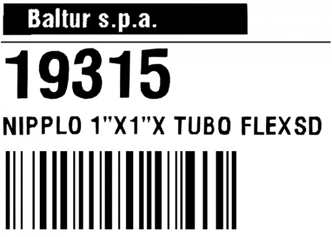 Ниппель 1X1X TUBO FLEX (ВТ 35N) арт. 19315 (3-19-8056) в Санкт-Петербурге