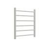 Полотенцесушитель стальн. T Steel (лесенка) W=500, H=600 (6 перекладин) 1/2"в.р. бел.бархат ТЕРМО ДИЗАИН
