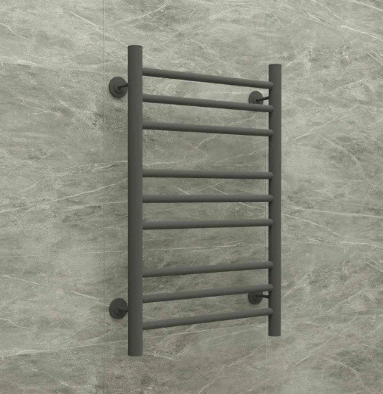Полотенцесушитель стальн. V Steel (лесенка) W=500, H=600 (9 перекладин) 1/2"в.р. ТЕРМО ДИЗАИН в Санкт-Петербурге