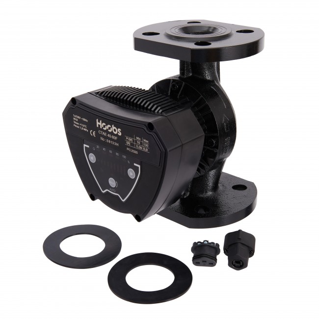 Насос циркуляционный Hoobs CTAE 40-100F 220мм 185Вт (фланец) Насос циркуляционный Hoobs CTAE 40-100F 220мм 185Вт (фланец)
