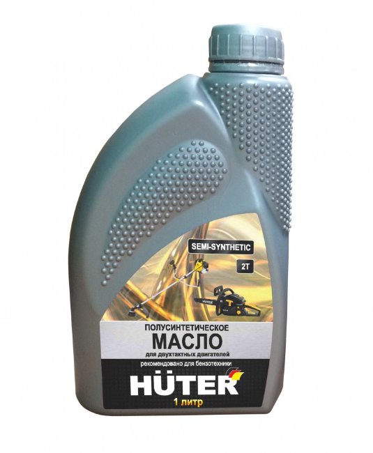 Масло полусинтетическое для двухтактных двигателей,для техники HUTER,1л в Санкт-Петербурге