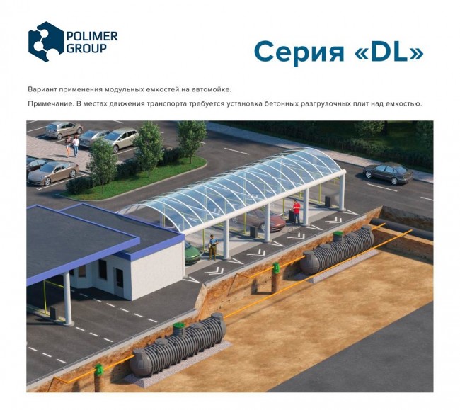 Подземные емкости Polimer Group DL 