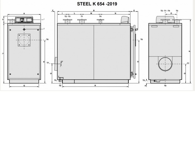 Водогрейный котел STEEL K 654 в Санкт-Петербурге