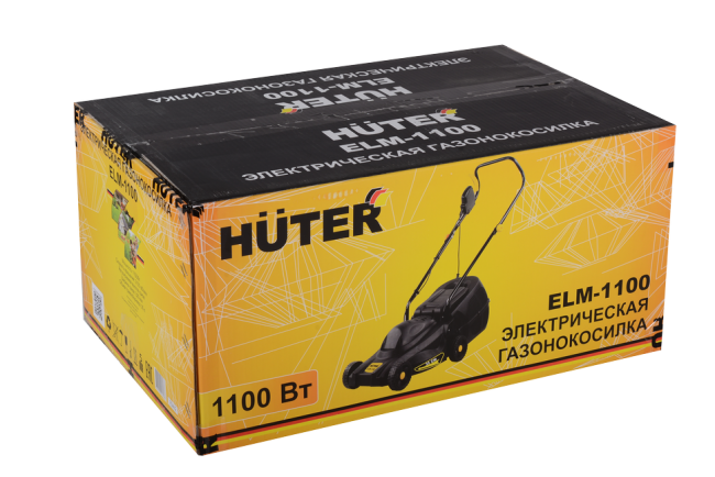 Газонокосилка электрическая HUTER ELM-1100 Газонокосилка электрическая HUTER ELM-1100
