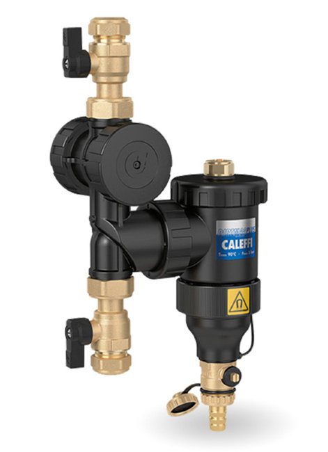 Сепаратор шлама с магнитом и фильтром THERM 3/4" (43684) Сепаратор шлама с магнитом и фильтром THERM 3/4" (43684)
