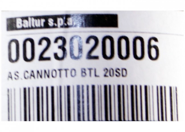 Труба горелки BTL 20 арт. 23020006 (3-18-3700) в Санкт-Петербурге