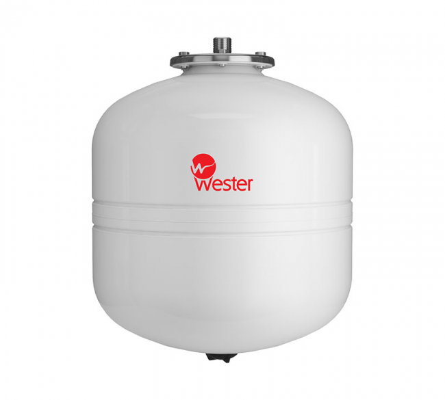 Гидроаккумулятор Wester Premium WDV 35 литров 12 бар для ГВС и гелиосистем мембранный бак 0-14-0390 Гидроаккумулятор Wester Premium WDV 35 литров 12 бар для ГВС и гелиосистем мембранный бак 0-14-0390