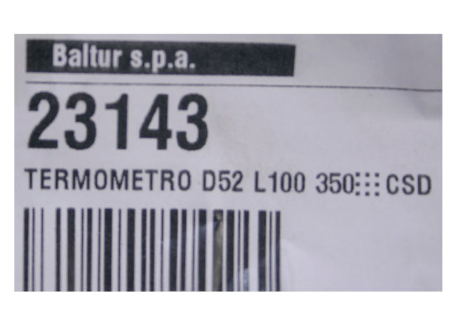 Термометр D52 L100 350°C (BT 180 DSPND) арт. 23143 (3-19-8270) в Санкт-Петербурге