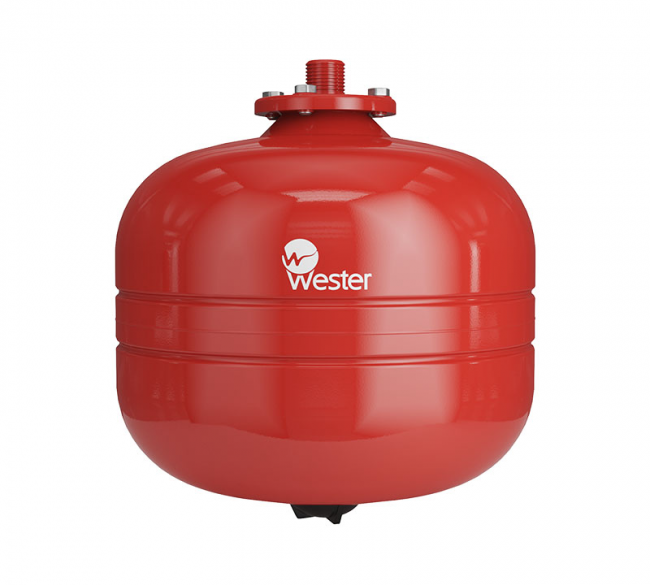 Расширительный бак Wester WRV 12 литров 5 бар для отопления мембранный бак 0-14-0040