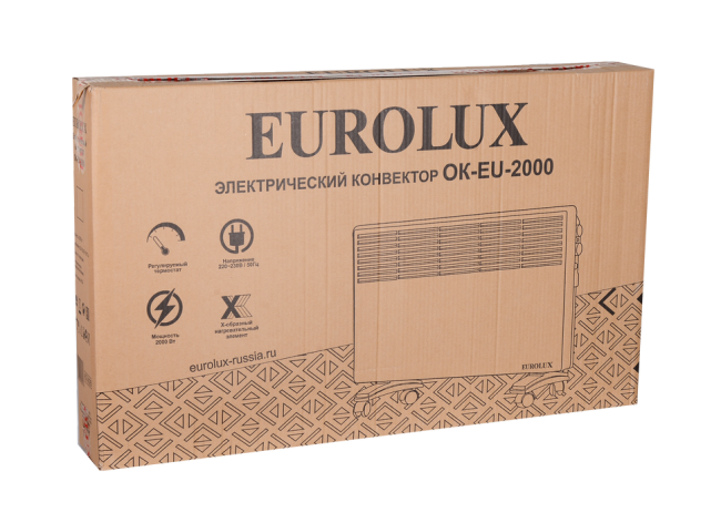 Электроконвектор Eurolux ОК-EU-2000 Электроконвектор Eurolux ОК-EU-2000