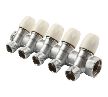Коллектор 5 выходов TIEMME 3/4"х1/2 1860010(1866K160405) в Санкт-Петербурге Коллектор 5 выходов TIEMME 3/4"х1/2 1860010(1866K160405) в Санкт-Петербурге