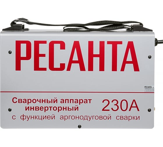 Инверторный сварочный аппарат с аргонодуговой сваркой РЕСАНТА САИ-230 АД в Санкт-Петербурге