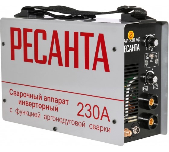 Инверторный сварочный аппарат с аргонодуговой сваркой РЕСАНТА САИ-230 АД в Санкт-Петербурге