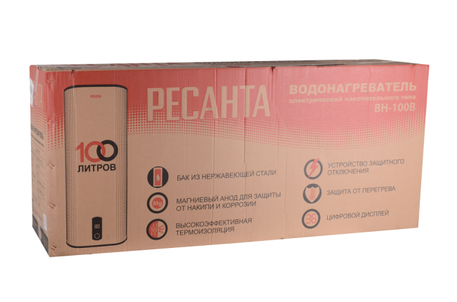 Водонагреватель накопительный РЕСАНТА ВН-100В