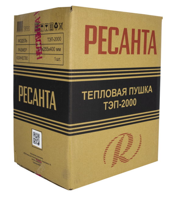 Электрическая тепловая пушка РЕСАНТА ТЭП-2000 Электрическая тепловая пушка РЕСАНТА ТЭП-2000