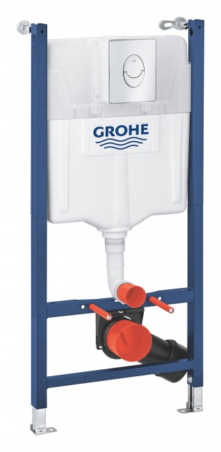 Система инсталляции GROHE Solido 2 в 1 для подвесного унитаза