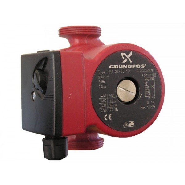 Циркуляционный насос Grundfos UPS 25-60 130 (96281476) в Санкт-Петербурге