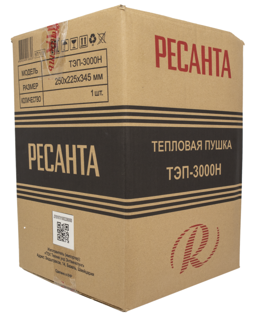 Электрическая пушка РЕСАНТА ТЭП-3000Н Электрическая пушка РЕСАНТА ТЭП-3000Н