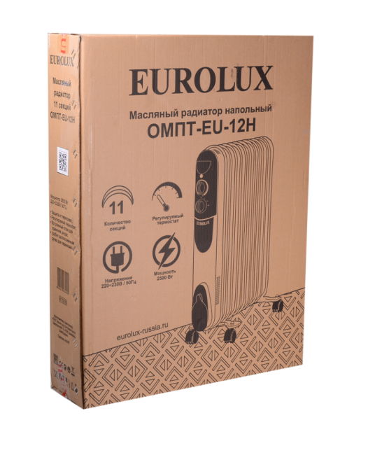 Масляный радиатор Eurolux ОМПТ-EU-12Н Масляный радиатор Eurolux ОМПТ-EU-12Н
