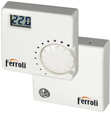 Настенный газовый котел Ferroli Fortuna H F 13 + Термостат Настенный газовый котел Ferroli Fortuna H F 13 + Термостат