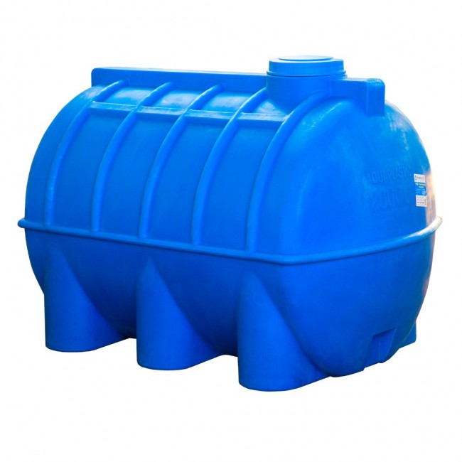 Емкость AQUAPLAST горизонтальная 2000л усиленная, плотность 1.3 (Арт. ОГ 2000) в Санкт-Петербурге Емкость AQUAPLAST горизонтальная 2000л усиленная, плотность 1.3 (Арт. ОГ 2000) в Санкт-Петербурге