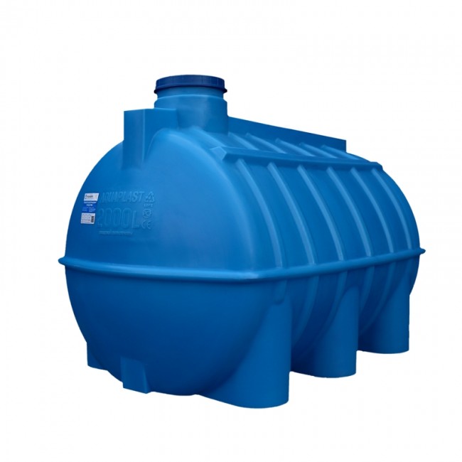 Емкость AQUAPLAST горизонтальная 2000л усиленная, плотность 1.3 (Арт. ОГ 2000) в Санкт-Петербурге Емкость AQUAPLAST горизонтальная 2000л усиленная, плотность 1.3 (Арт. ОГ 2000) в Санкт-Петербурге