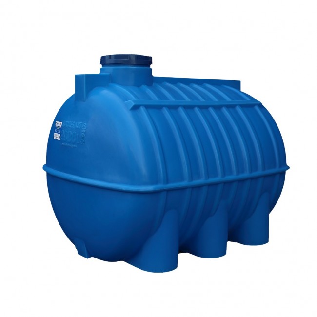 Емкость AQUAPLAST горизонтальная 3000л (Арт. ОГ 3000) в Санкт-Петербурге