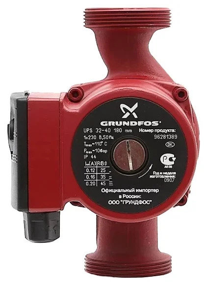 Циркуляционный насос Grundfos UPS 32-40 (96281389) в Санкт-Петербурге