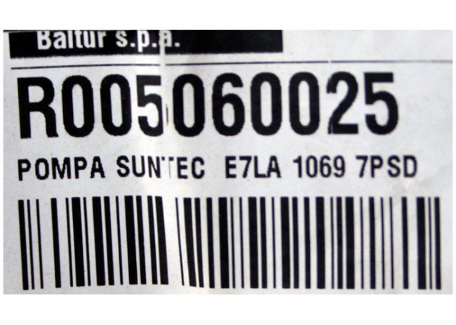 Насос ж.т. SUNTEC E7LA 1069 7P арт. R005060025 (3-18-4000) в Санкт-Петербурге