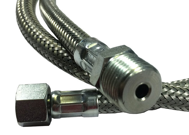 Гибкий топливный шланг TUBOFLEX 1/4FDX3/8MDX1200 (WSO 30, Spark 26 DSG) арт. 18845 (3-18-0070) в Санкт-Петербурге