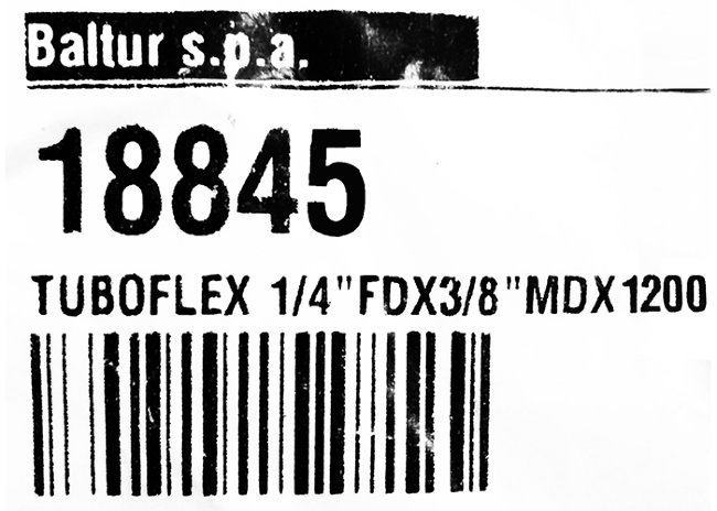 Гибкий топливный шланг TUBOFLEX 1/4FDX3/8MDX1200 (WSO 30, Spark 26 DSG) арт. 18845 (3-18-0070) в Санкт-Петербурге
