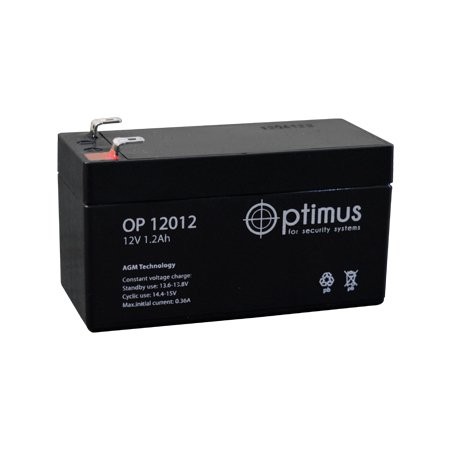 ZONT OP12012 1,2A/h, аккумулятор optimus в Санкт-Петербурге ZONT OP12012 1,2A/h, аккумулятор optimus в Санкт-Петербурге