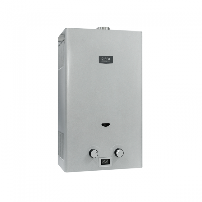 Водонагреватель газовый RISPA серии NORMA 20 кВт Turbo серый в Санкт-Петербурге