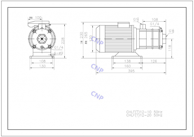 Насос CNP CHLF(T) 12-10