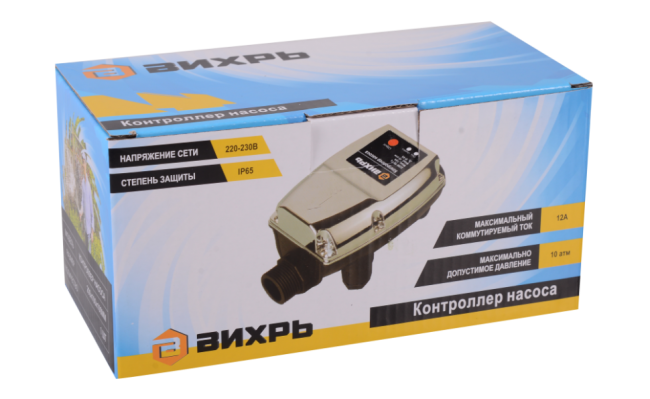 Контроллер насоса ВИХРЬ