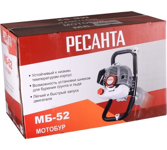 Мотобур Ресанта МБ-52 в Санкт-Петербурге