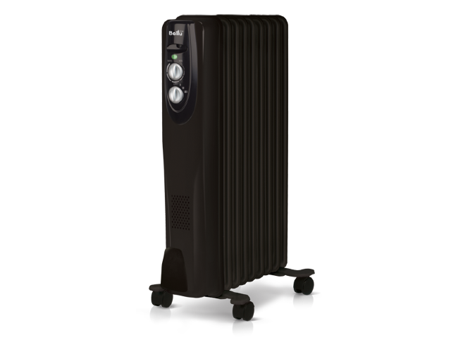 Масляный радиатор Ballu Classic black BOH/CL-09BRN 2000 (9 секций) в Санкт-Петербурге