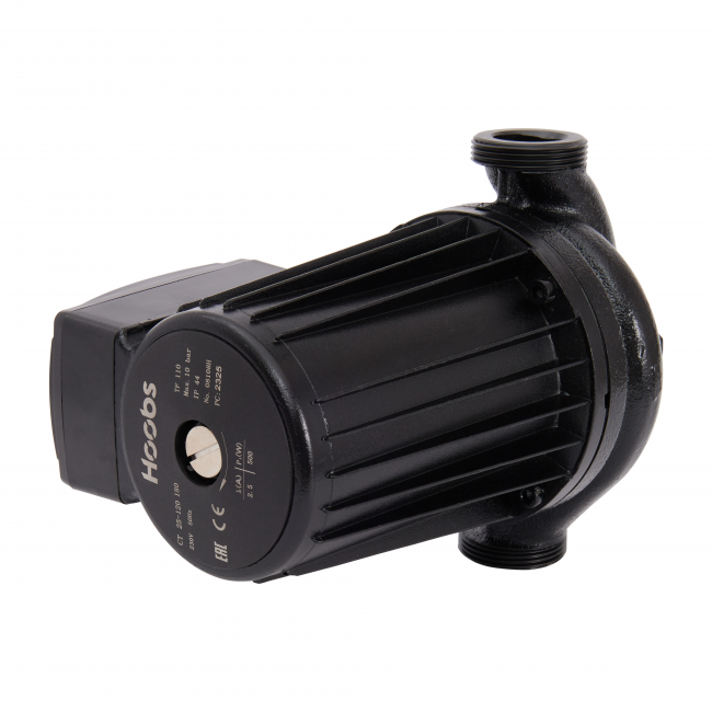 Насос циркуляционный Hoobs CT 32-120S 180мм 500Вт (с гайками)